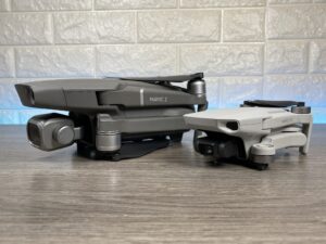 DJI Mavic Mini compared to the Mavic 2 Pro