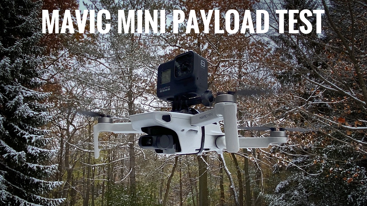 DJI Mavic Mini Capacity Test. Will It Carry A GoPro.