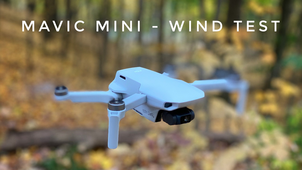 DJI Mavic Mini Wind Test.