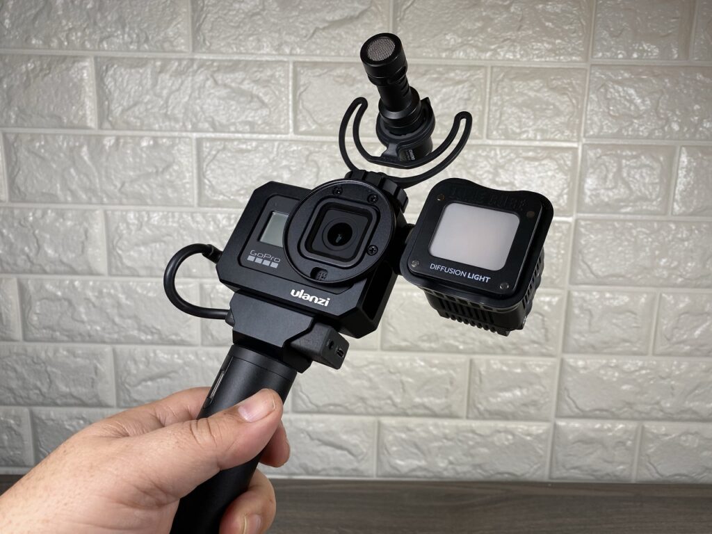 Ulanzi vlogging case for the Hero 8 Black.