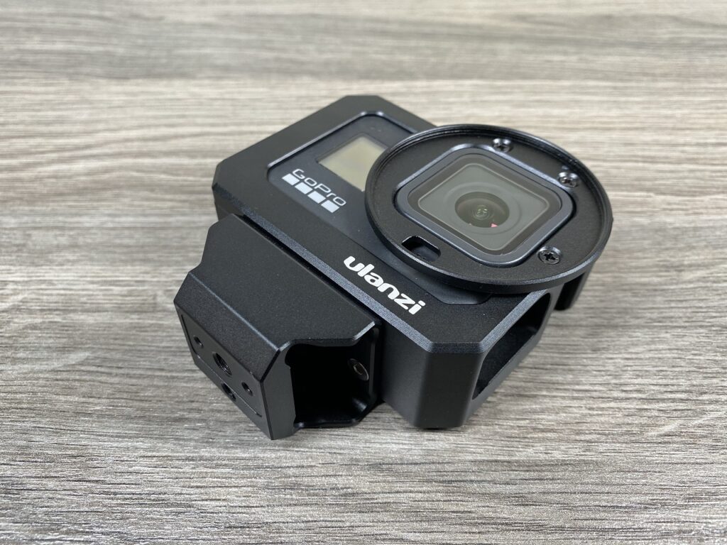 Ulanzi vlogging case for the Hero 8 Black.