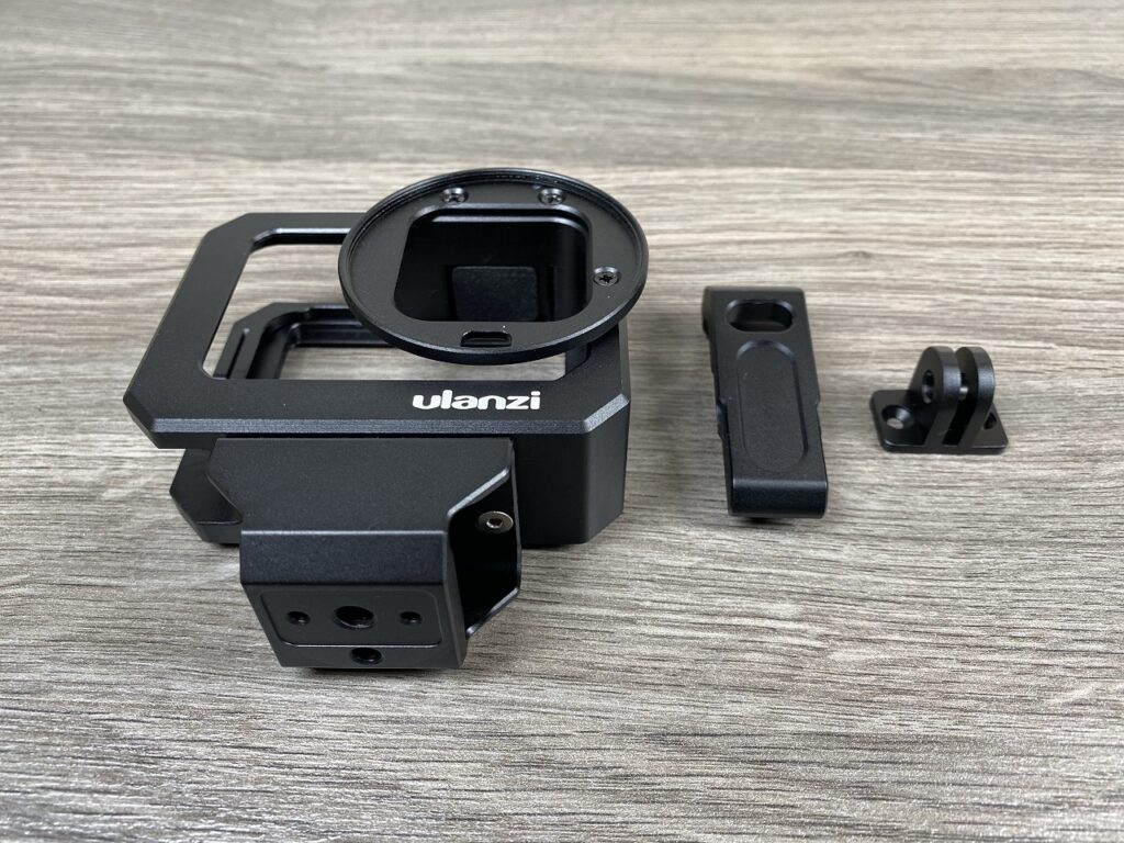 Ulanzi vlogging case for the Hero 8 Black.