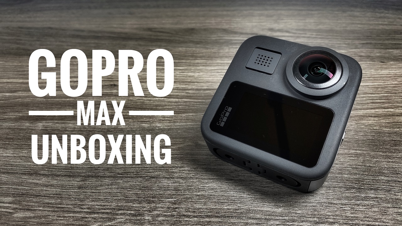 GoPro Max unboxing and setup.