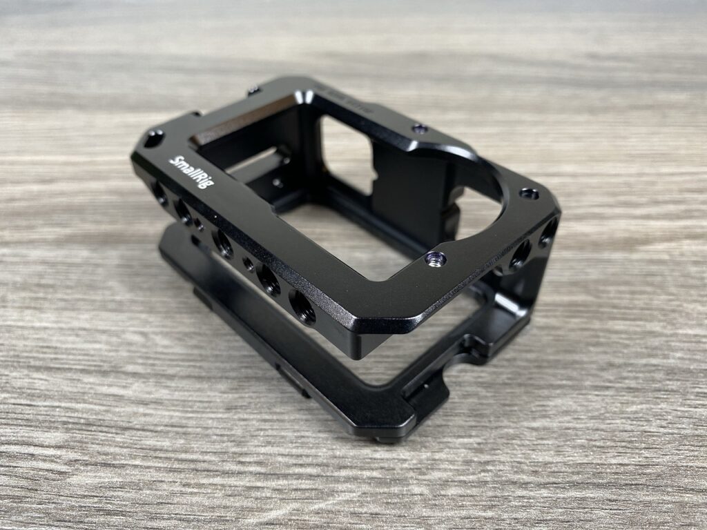 SmallRig updated vlogging cage for Osmo Action.