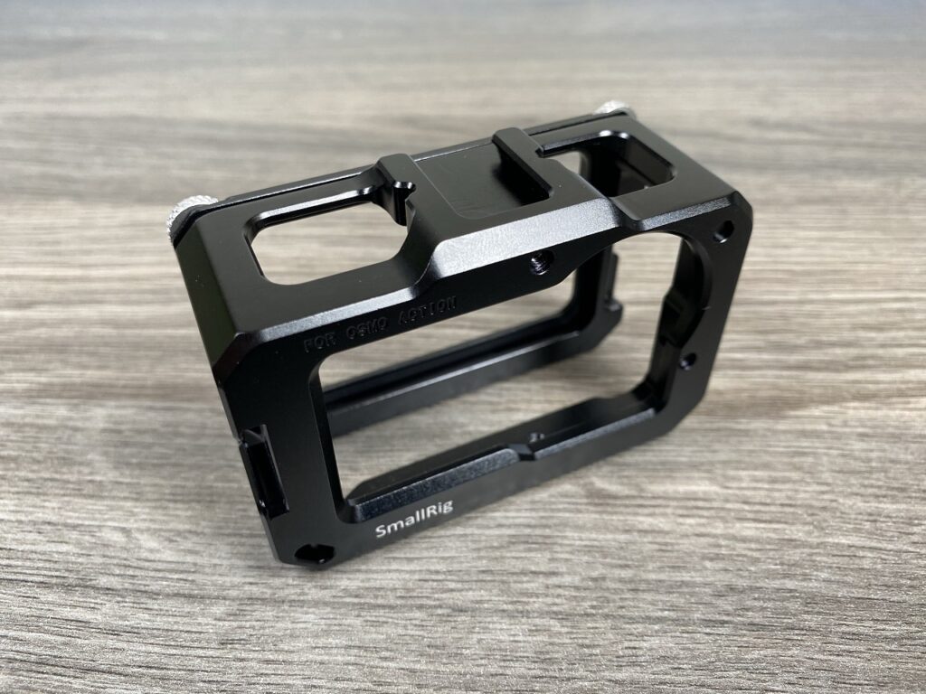 SmallRig updated vlogging cage for Osmo Action.