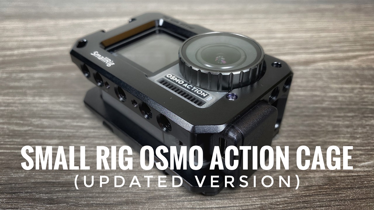 SmallRig updated vlogging cage for Osmo Action.