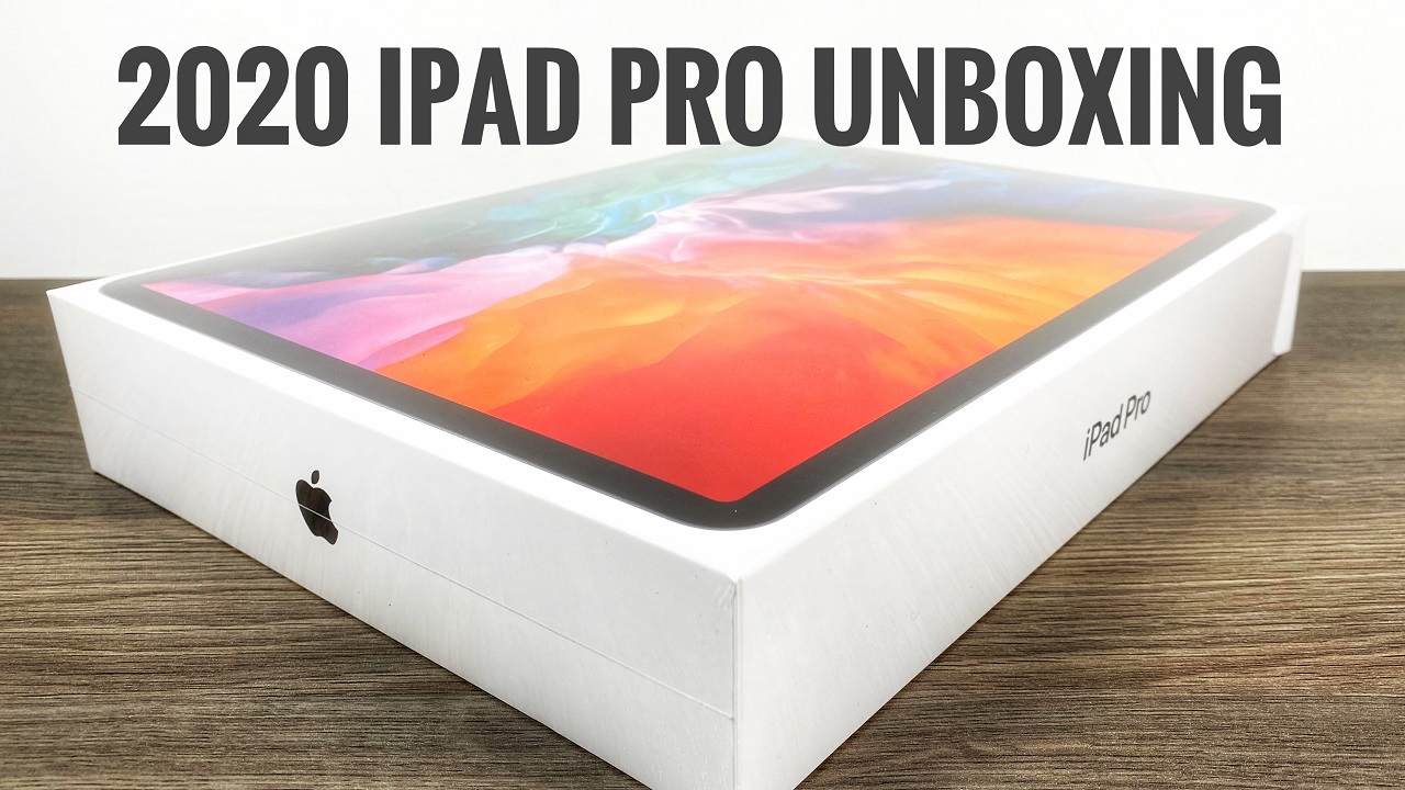 2020 iPad Pro Unboxing.