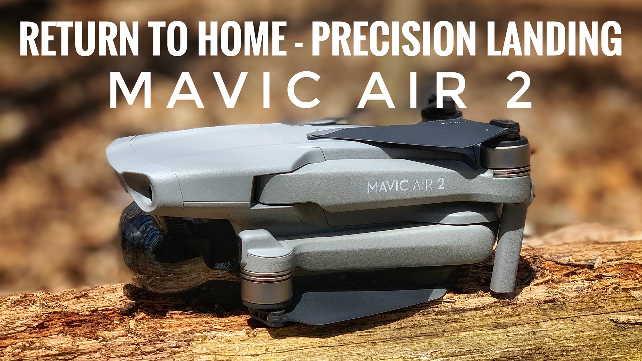 DJI Mavic Air 2 return to home and precision landing accuracy test.