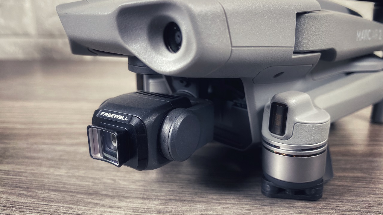 Anamorphic lens for the DJI Mavic Air 2. Sample Footage and review.