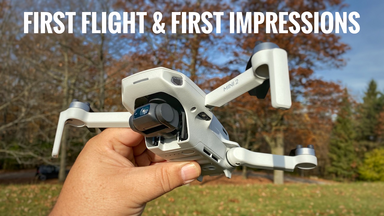 DJI Mini 2 First Flight and First Impressions.