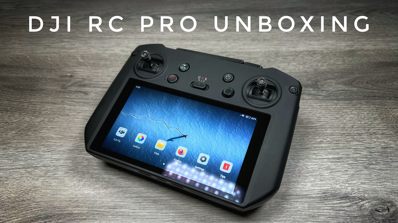 Unboxing and overview of the new DJI RC Pro for Mavic 3.