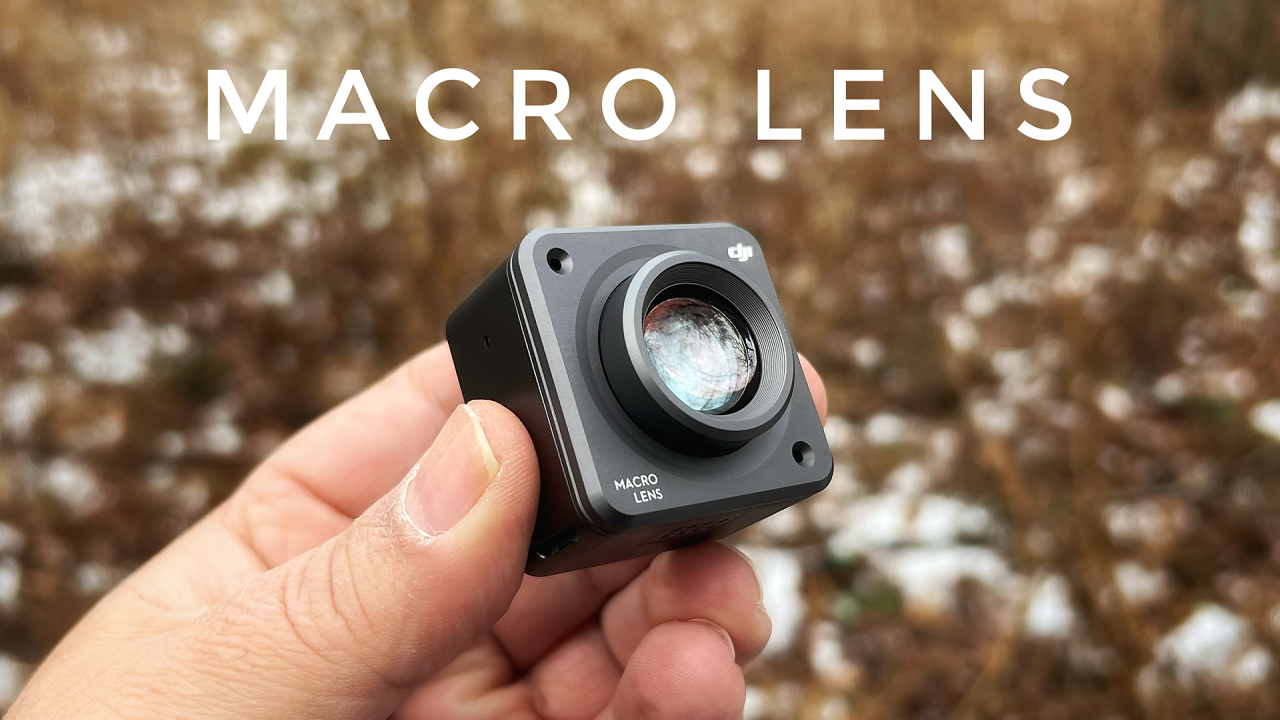 Macro lens for the DJI Action 2.