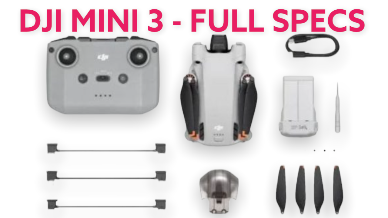 DJI Mini 3 Full Spec Leak