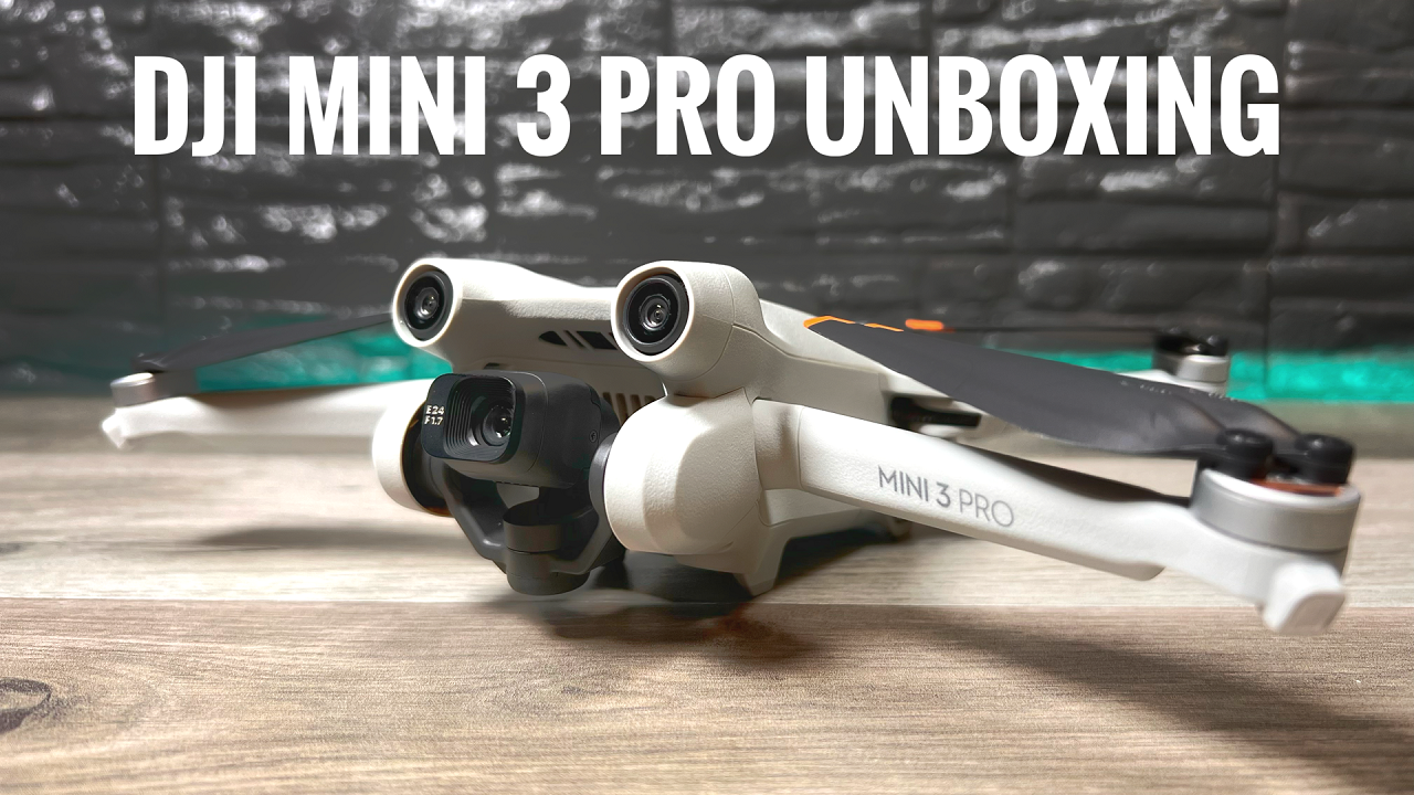 DJI Mini 3 Pro Unboxing and setup