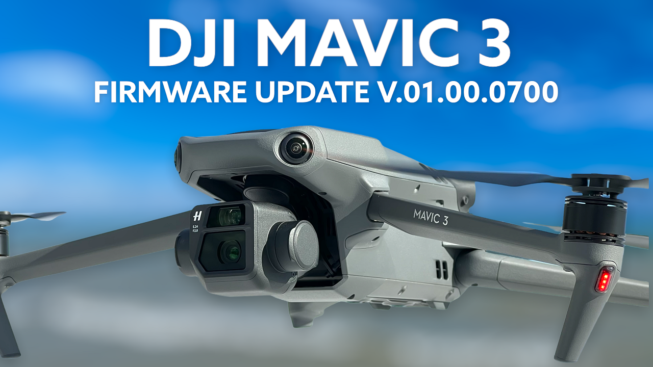 DJI Mavic 3 Firmware Update Many New Features