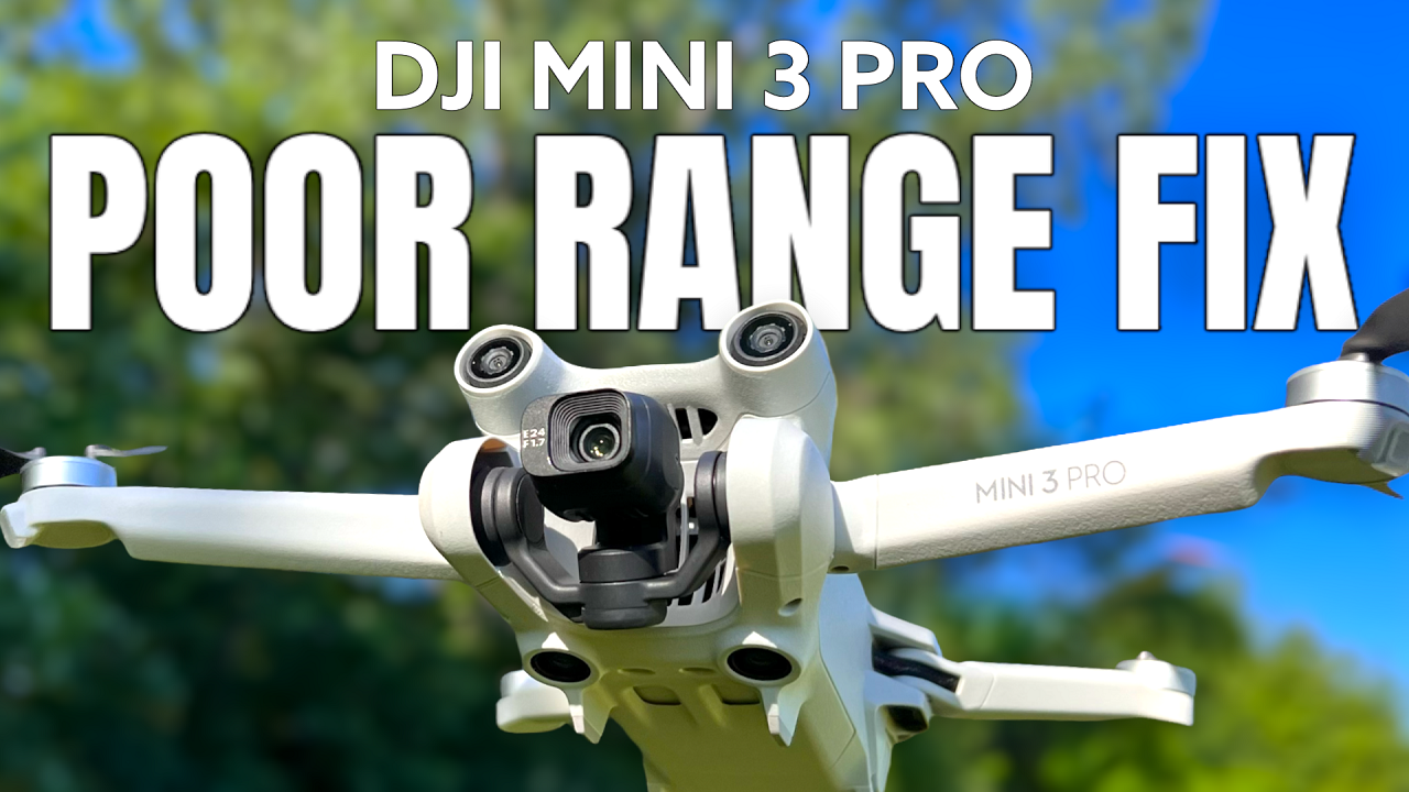 DJI Mini 3 Poor Range Reason and Workaround