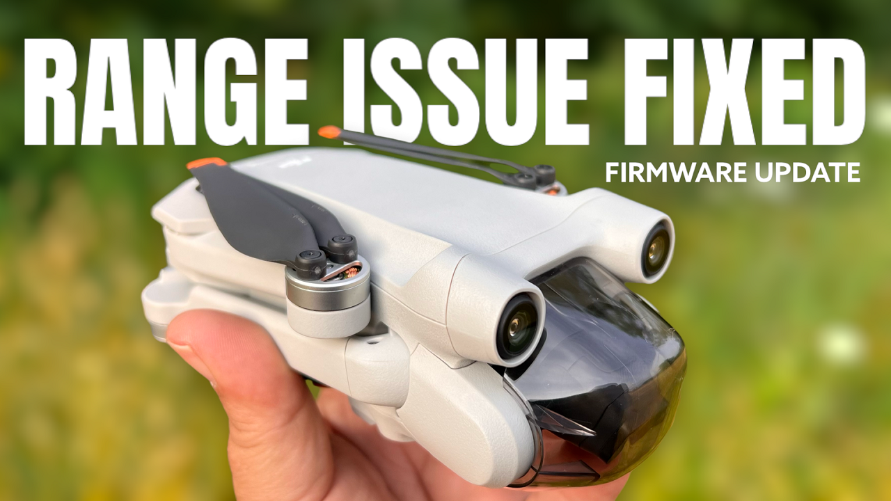 DJI Mini 3 Pro Firmware Update Range Issue Fixed