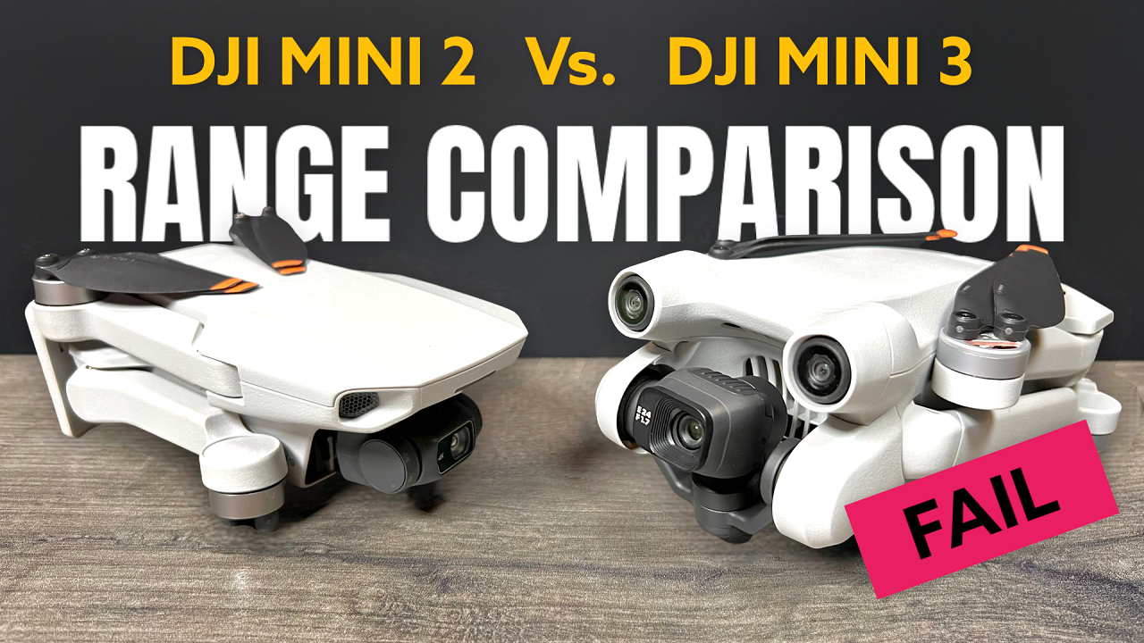 DJI Mini 3 vs DJI Mini 2 Range Comparison