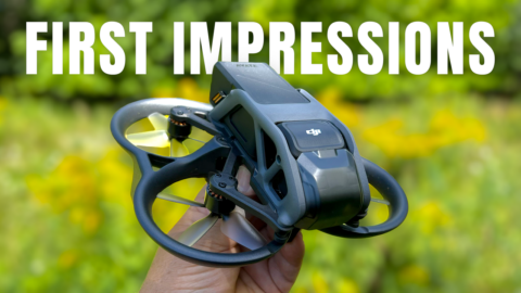 DJI Avata First Impression and First Flight