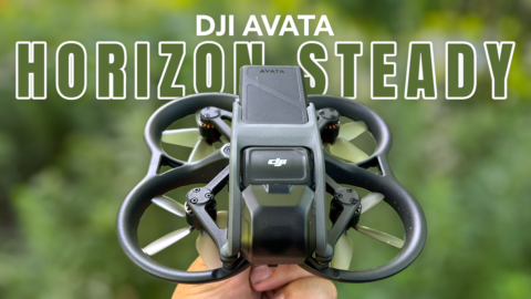 DJI Avata Horizon Steady Capture Stabilized Video