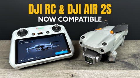 DJI Air 2S and DJI RC Now Compatible - Firmware Update