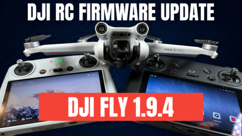 DJI RC Firmware Update and DJI Fly Update