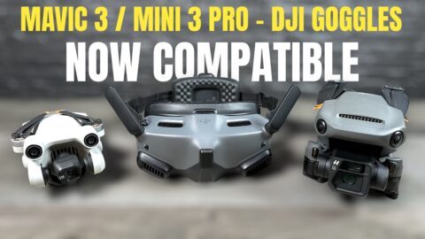 DJI Goggles 2 Now Compatible With Mini 3 Pro Mavic 3 Series