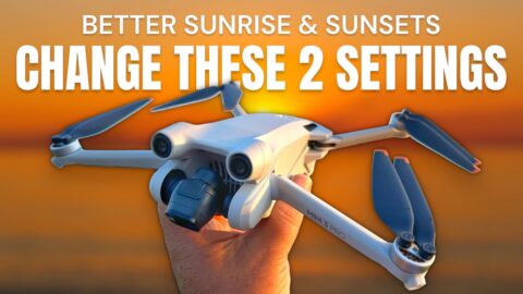 DJI Mini 3 Pro Change These 2 Settings for Better Sunset Video