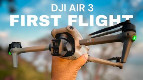 DJI Air 3 First Flight